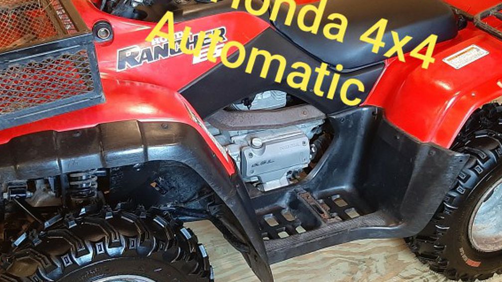 Honda 4x4 Quad Automatic ATV 4-Wheeler