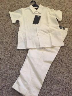 Size 4 Boys Linens Outfit BRAND NEW
