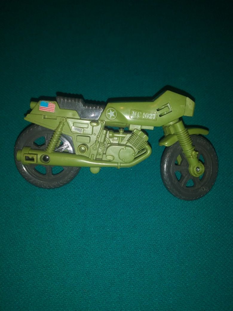 G I Joe Rapid Fire Motorcycle Vintage 1982