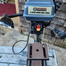 Central Machinery 5 speed Bench Drill Press