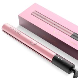 2 in 1 Straightener and Curling iron - V7 ROSE PINK