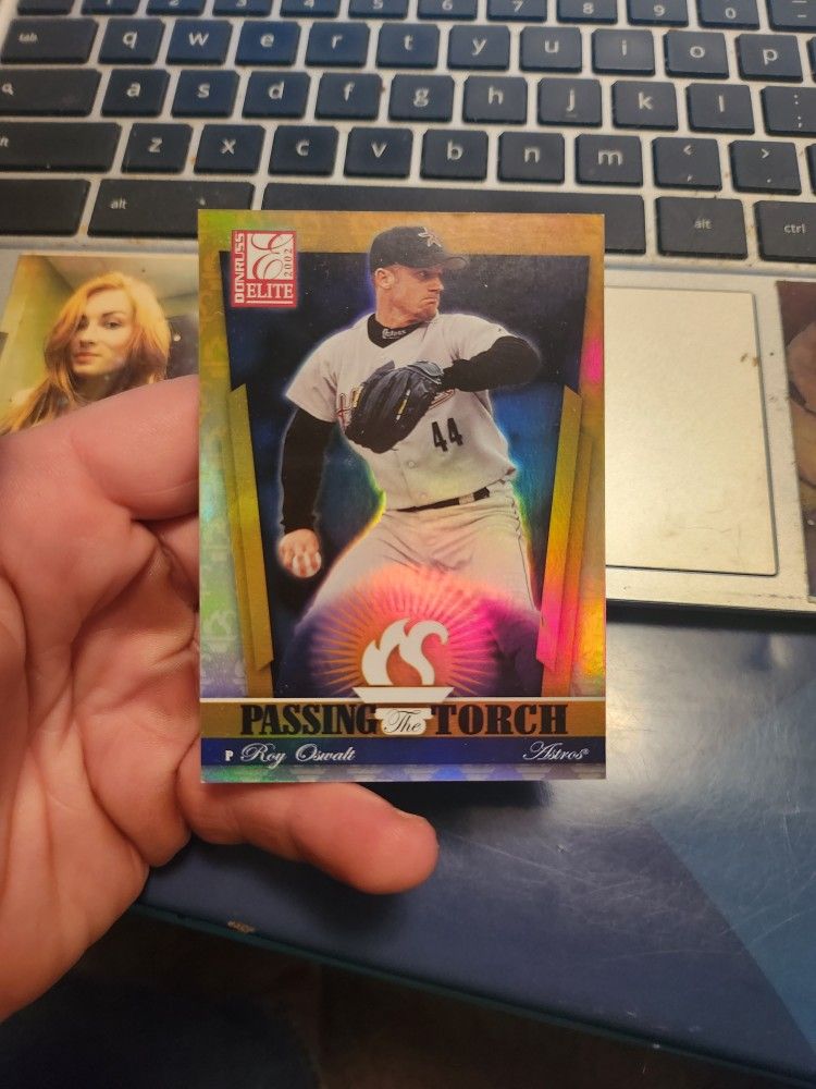 Roy Oswalt 375/1000 Baseball Card