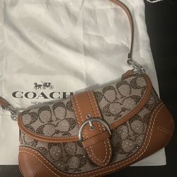 Coach Soho Bag 25 In Crystal Signature Jacquard 