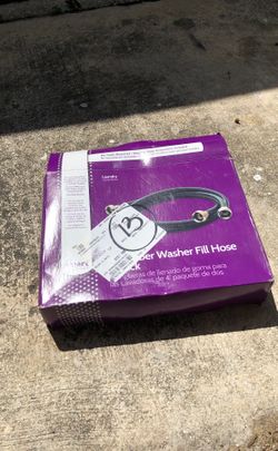 Washing machine hot and cold water hoses ge lg Samsung