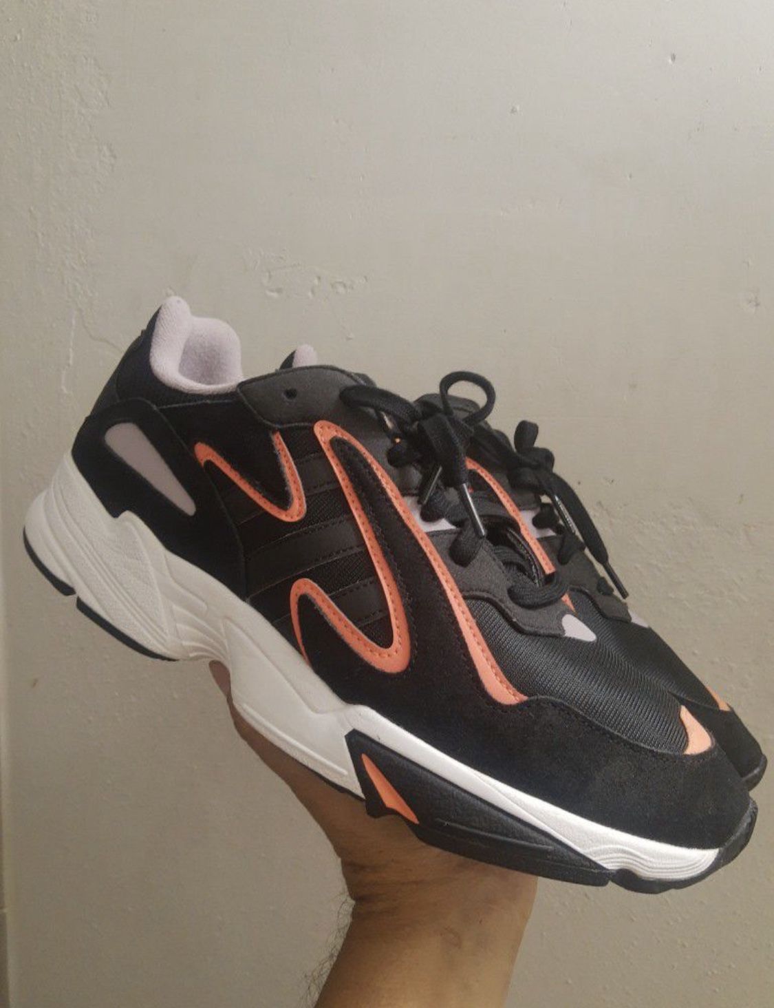 Adidas Originals Yung-96 Chasm Black Men  Running shoes.size 11.5  