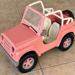 Pink Toy Car 