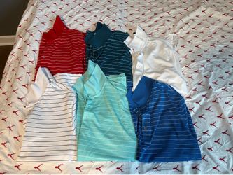 Men polo shirts size M ($15 each)