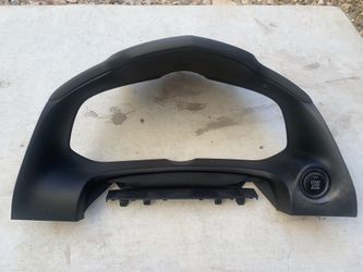SPEEDOMETER TRIM BEZEL COVER Mazda 3 2016 OEM W/ PUSH TO START BUTTON