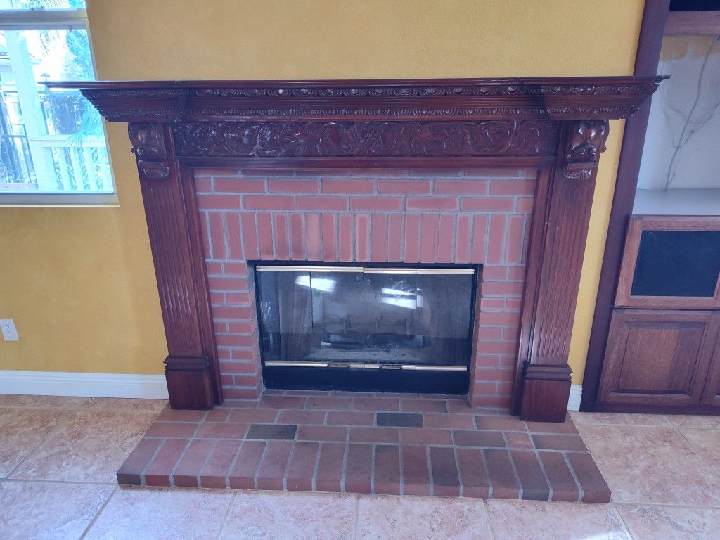 Fireplace Surround Mantle 