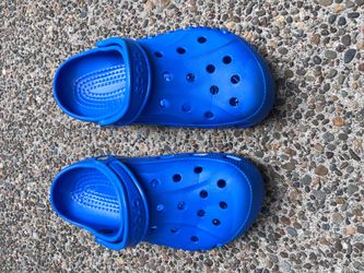 Blue Crocs