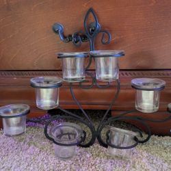 Iron Wall Scones Candles Cup Holder 