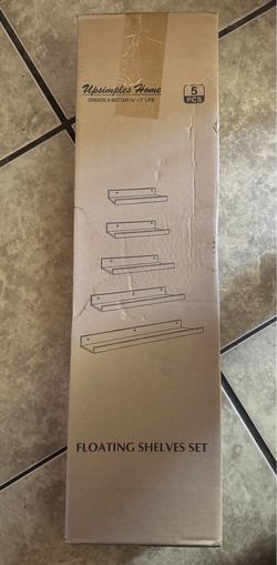 5 piece Floating Shelves Set