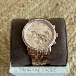 Rose Gold Michael Kors Watch