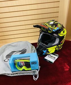 O’Neal  2 SRS Helmet Youth , Mini Goggles & Helmet Bag