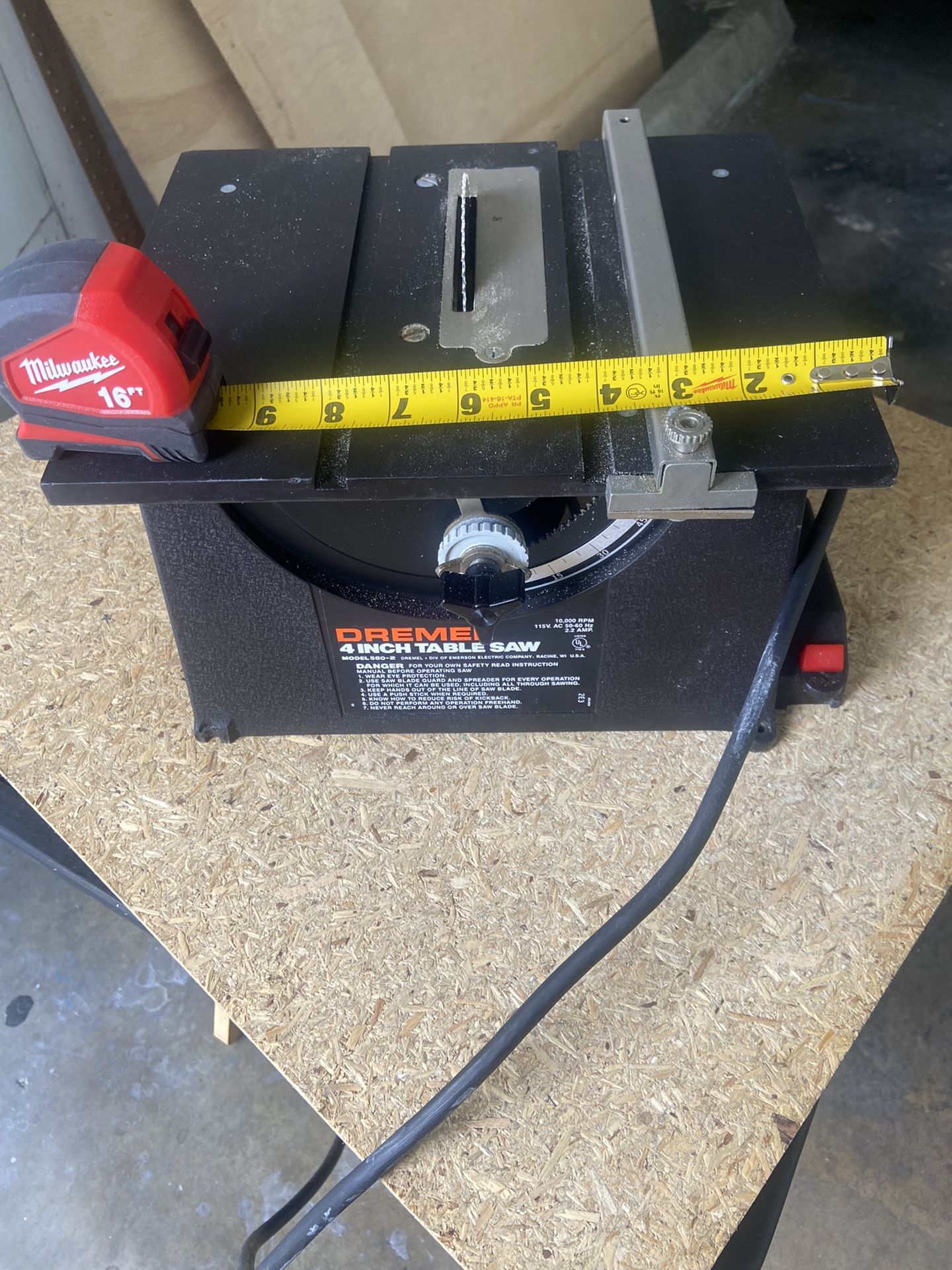 Mini Dremel Table Saw