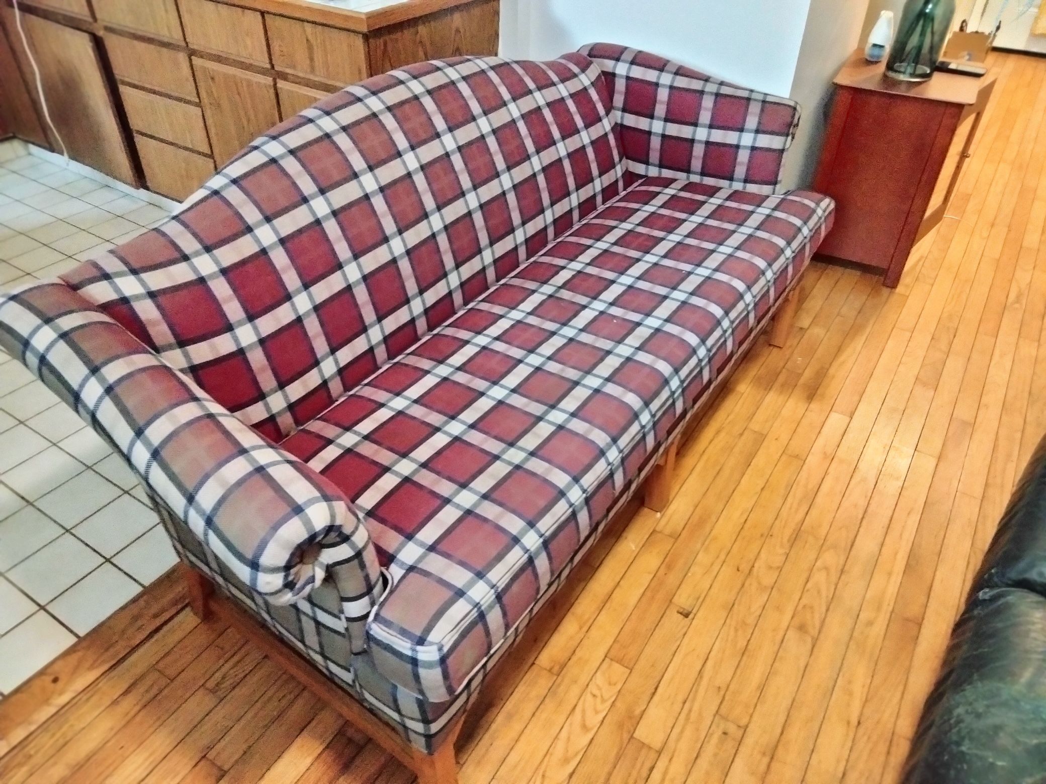 Plaid Couch 