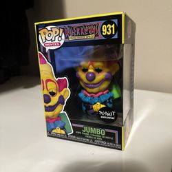 Jumbo Black Light 931 Killer Klowns Funko Pop