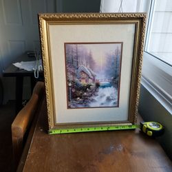 Thomas Kikade Beautifully Framed &Matted