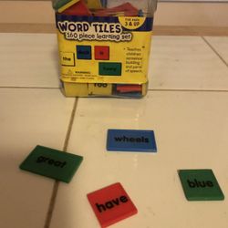 Word Tiles - Learning Materials 
