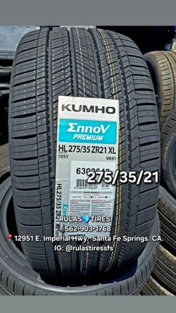 Kumho Ecsta HL 275/35/21 XL New Tire