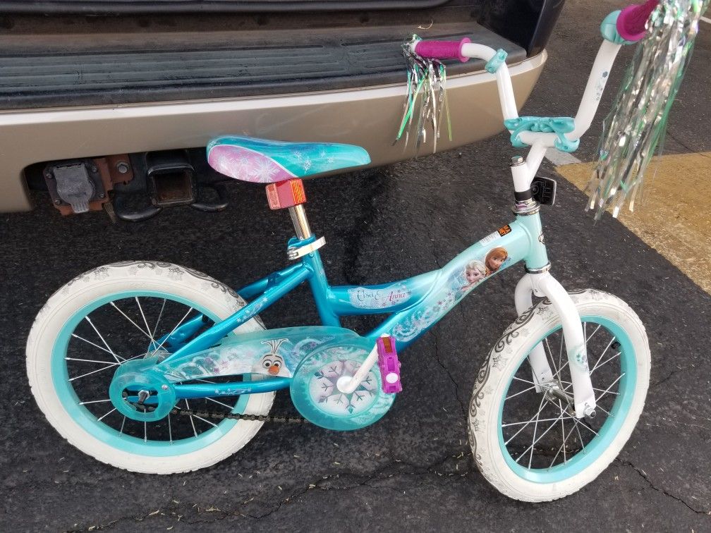 Girls 18" Special Disney Frozen Edition Bike