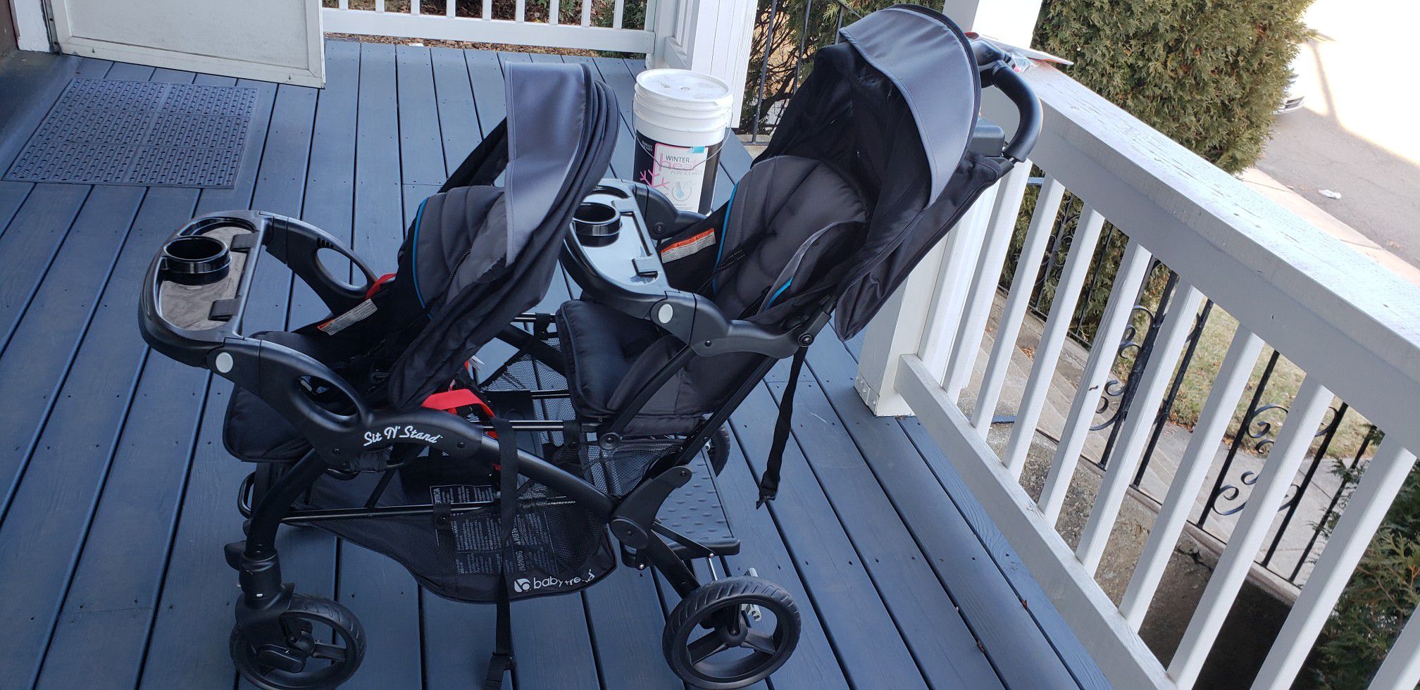 Baby Trend sit and stand elite double stroller
