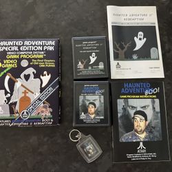 Atari 2600 Rare Haunted Adventure Special Edition Set 