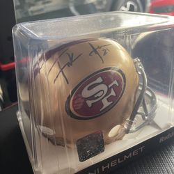 49ers Frank Gore signed Mimi Helmet