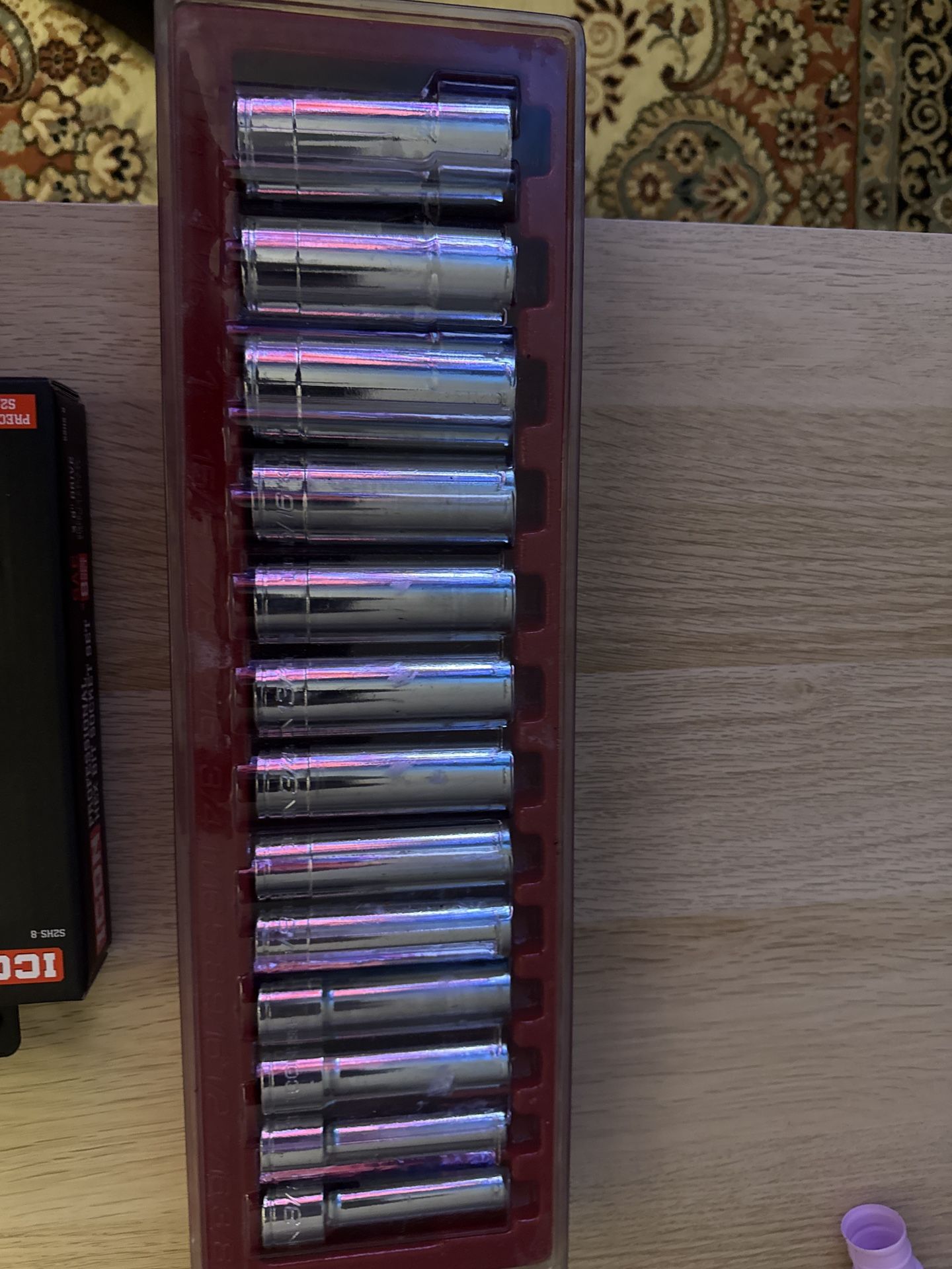 ICON 1/2 in. Drive Metric Professional Deep Impact Socket Set, 