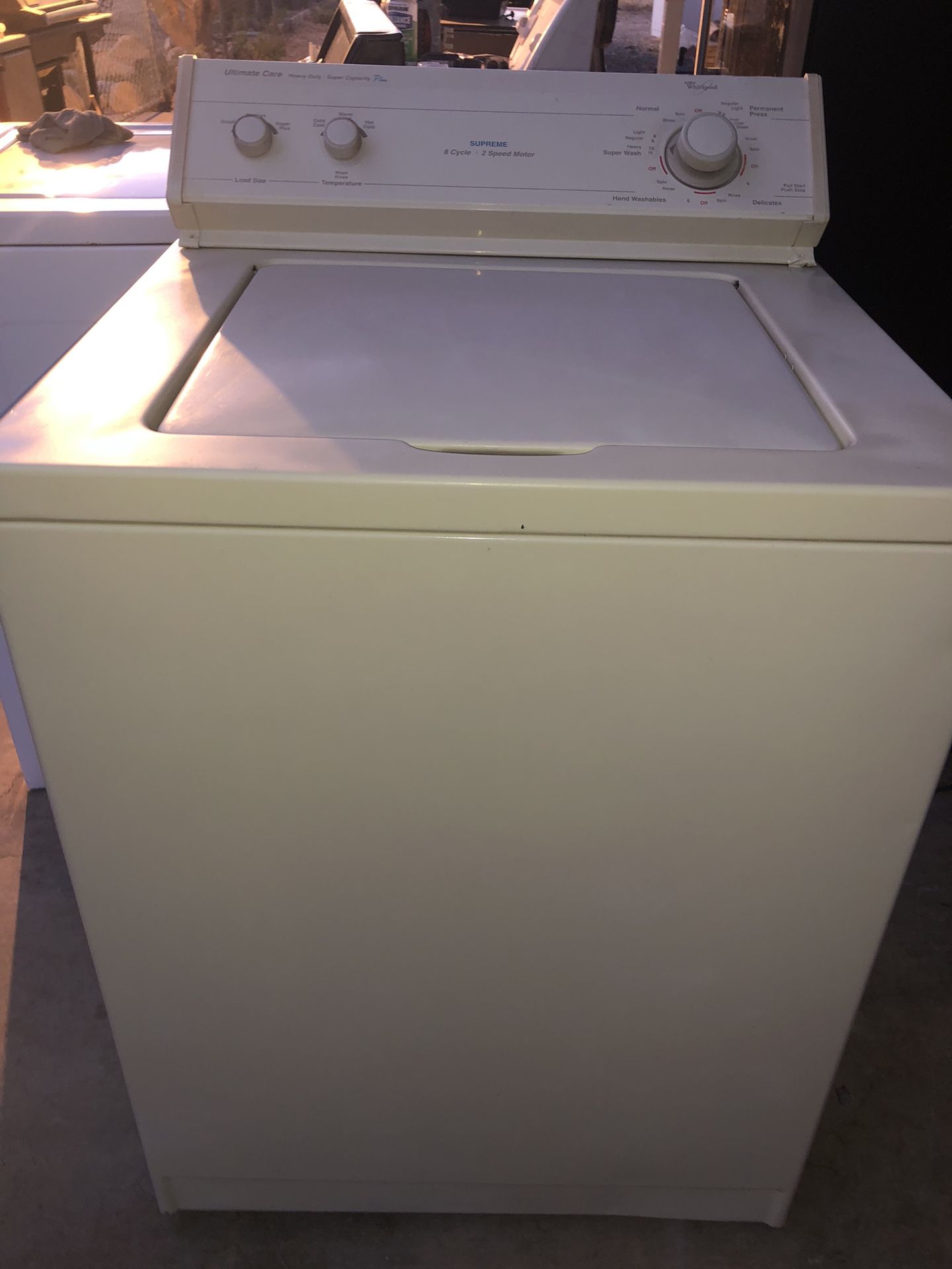 Whirlpool Heavy Duty Super Capacity Plus Washer