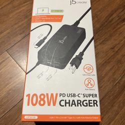 108w PD USB-C Super Charger