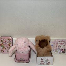 Bunny Lulu Plush Keychains- New
