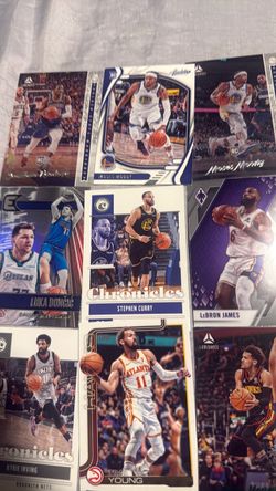 NBA Basketball Card Binder Collection | Curry, LeBron, Luka + RC Rookie Cards