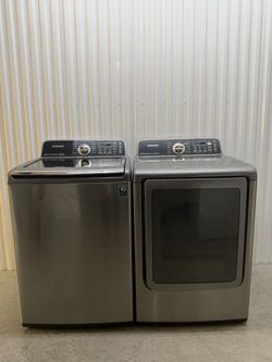 Samsung Washer & Electric Dryer Set