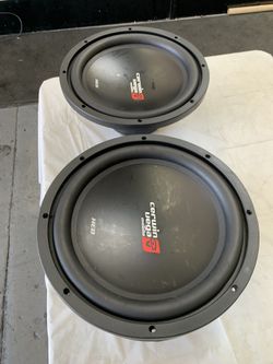2 12 Inch Cerwin Vega  Subwoofers