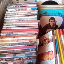 50 Cents Each, VHS, DVDs, 45's, Books, Cross Posted North Riverside 