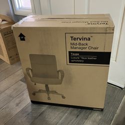 Tervina Luxura Mid-Back Manager Chair NEW 