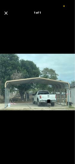 Selling carport Donna Must be dissemble