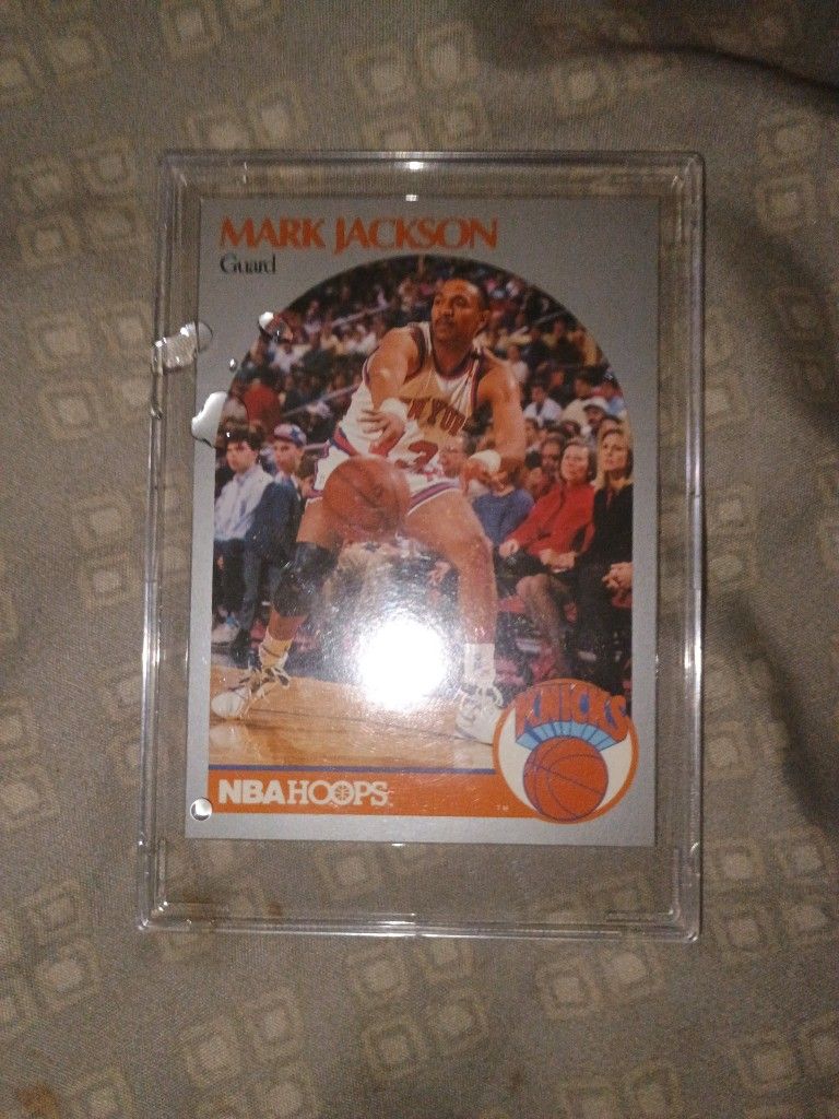 Mark Jackson- Menendez Bros. 1990 Basketball Card