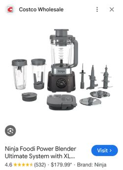 Ninja blender and food processor