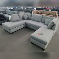 3 Pc Living Room Sectional Sofa With Ottoman  // LIMITED TIME OFFER 