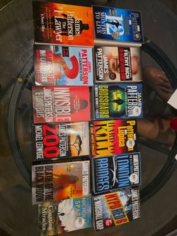 James Patterson Thriller set of books