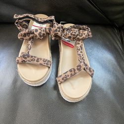 Animal Print Sandals 