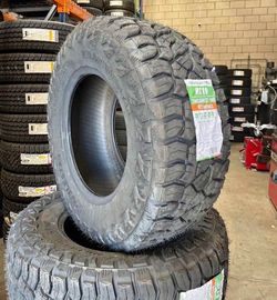 33x12.50R17 double star R/T New Tires Set Installed And Balanced Llantas Nuevas Instaladas