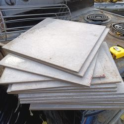 Stack Of Pretty One Foot Tile