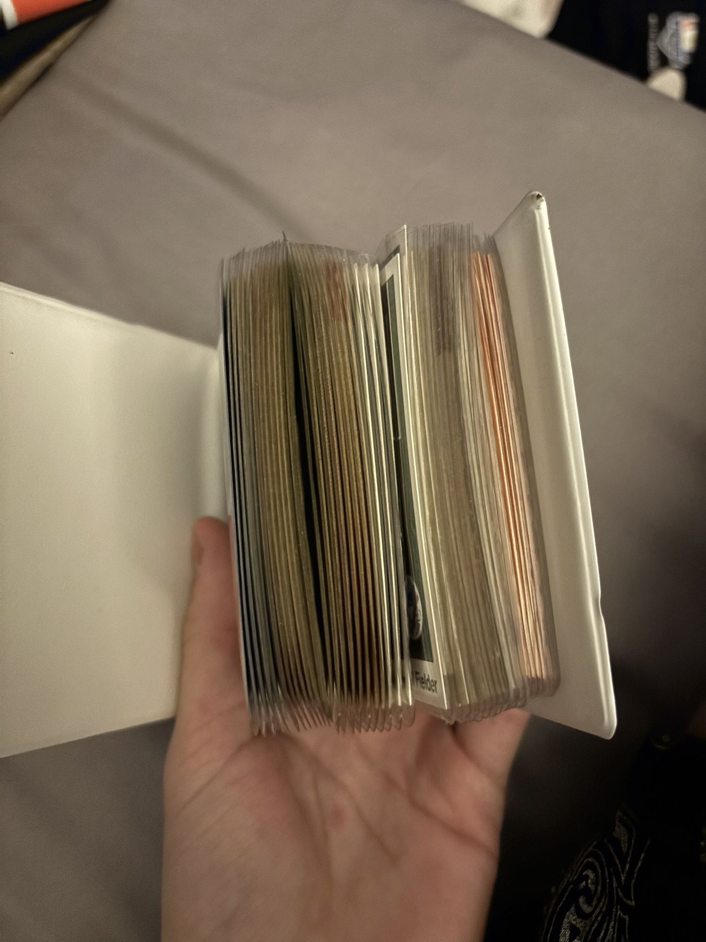 Old baseball card booklet