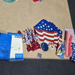 Fourth Of July Memorial Day America Party Decor Classroom Teacher 