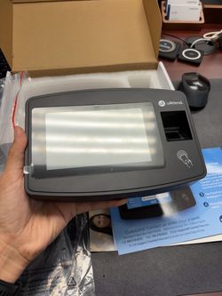 uAttend JR2000 Fingerprint Time Clock for small business
