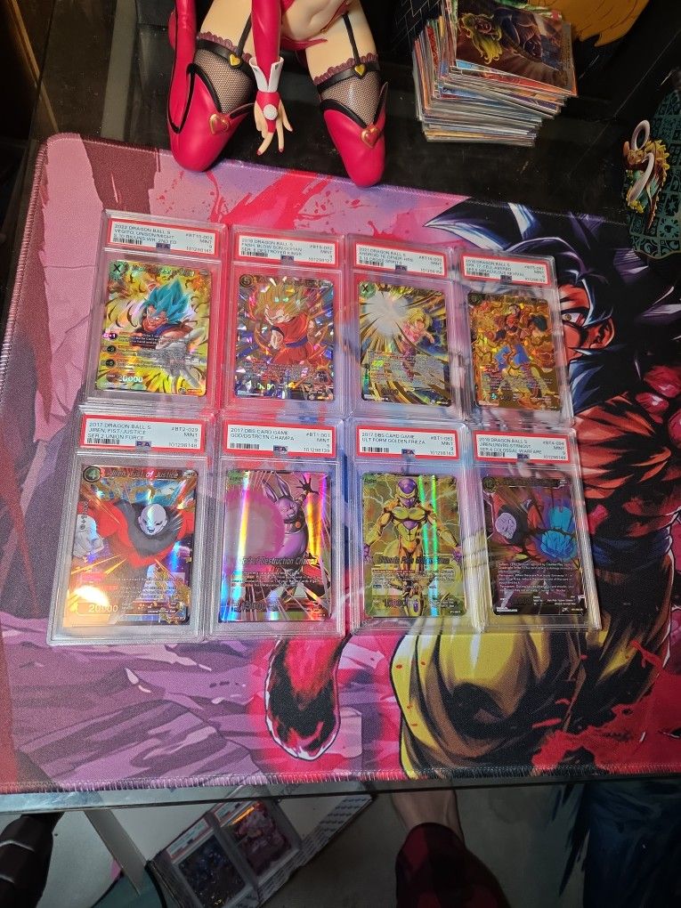 PSA 9 MINT Dragon Ball Z Graded Cards
