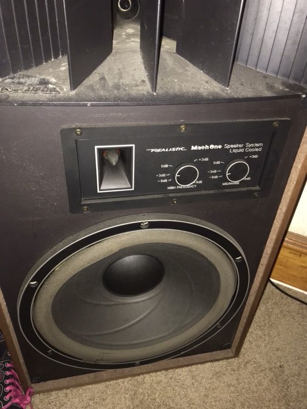 Mach 1 realistic liquid cooled speaker system